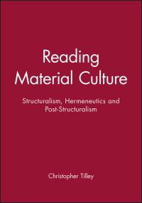 Book Cover for Reading Material Culture by Christopher Tilley