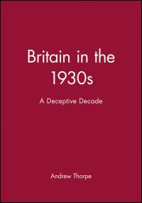 Book Cover for Britain in the 1930S by Andrew Thorpe