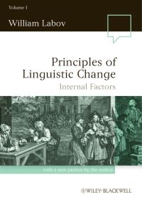 Book Cover for Principles of Linguistic Change. Volume 1 Internal Factors by William Labov