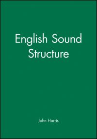Book Cover for English Sound Structure by John Harris