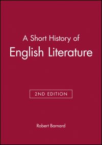 Book Cover for A Short History of English Literature by Robert Barnard