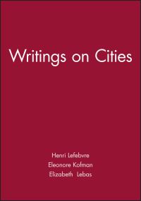 Book Cover for Writings on Cities by Henri Lefebvre