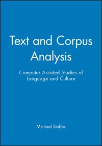 Book Cover for Text and Corpus Analysis by Michael Stubbs
