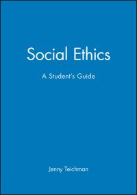 Book Cover for Social Ethics by Jenny Teichman