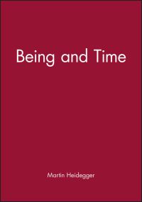 Book Cover for Being and Time by Martin Heidegger