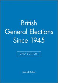 Book Cover for British General Elections Since 1945 by David Butler