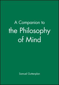 Book Cover for A Companion to the Philosophy of Mind by Samuel Guttenplan