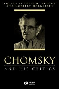 Book Cover for Chomsky and His Critics by Louise M Antony, Norbert Hornstein