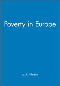 Book Cover for Poverty in Europe by A B Atkinson