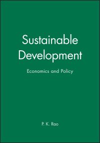 Book Cover for Sustainable Development by P K Rao