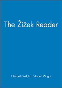 Book Cover for The Zizek Reader by Elizabeth Wright, Edmond Wright