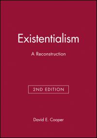 Book Cover for Existentialism by David E Cooper