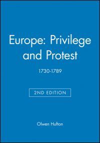 Book Cover for Europe: Privilege and Protest by Olwen Hufton