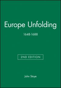 Book Cover for Europe Unfolding by John Stoye