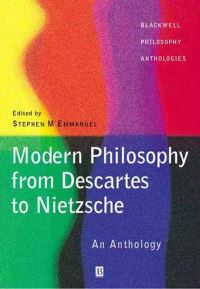 Book Cover for Modern Philosophy by Steven M Emmanuel, Patrick Allen Goold