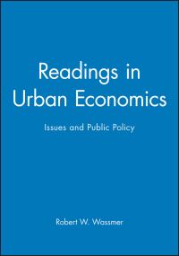 Book Cover for Readings in Urban Economics by Robert W Wassmer