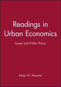 Book Cover for Readings in Urban Economics by Robert Wassmer