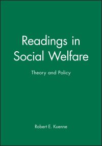 Book Cover for Readings in Social Welfare by Robert E Kuenne