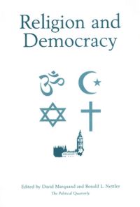 Book Cover for Religion and Democracy by Ronald L Nettler, David Marquand