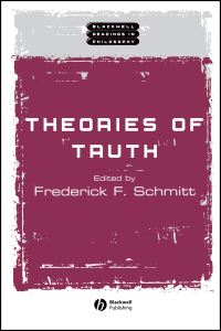 Book Cover for Theories of Truth by Frederick F Schmitt