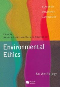 Book Cover for Environmental Ethics by Andrew Light, Holmes Rolston