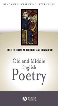 Book Cover for Old and Middle English Poetry by Duncan Wu, Elaine M Treharne