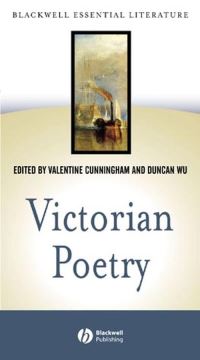Book Cover for Victorian Poetry by Duncan Wu, Valentine Cunningham