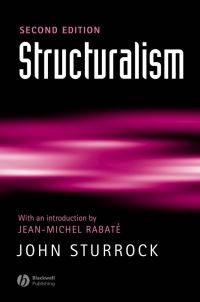 Book Cover for Structuralism by John Sturrock