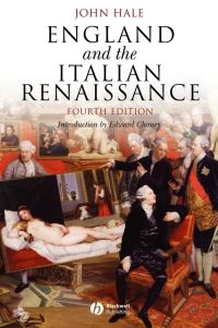 Book Cover for England and the Italian Renaissance by J R Hale