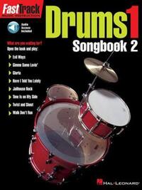 Book Cover for Fasttrack Drums Songbook 2 - Level 1 by Hal Leonard Corp