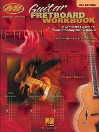 Book Cover for Guitar Fretboard Workbook by Barrett Tagliarino
