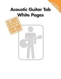 Book Cover for Acoustic Guitar Tab White Pages by Hal Leonard Corp