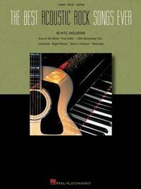 Book Cover for The Best Acoustic Rock Songs Ever by Hal Leonard Corp