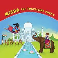 Book Cover for Misha the Travelling Puppy by Natalia Hooker