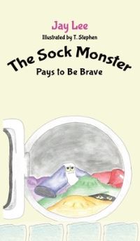 Book Cover for The Sock Monster by Jay Lee