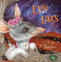 Book Cover for Evie Is All Ears by Kellie Byrnes