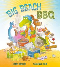 Book Cover for Big Beach BBQ by Carly Taylor