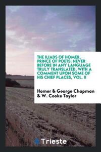 Book Cover for The Iliads of Homer, Prince of Poets by Homer