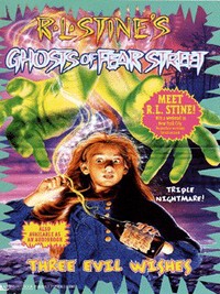 Book Cover for Three Evil Wishes by Carolyn Crimi, R L Stine