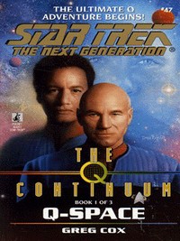Book Cover for Q-Space by Greg Cox
