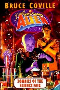 Book Cover for Zombies of the Science Fair by Bruce Coville, Tony Sansevero, Copyright Paperback Collection Library of Congress