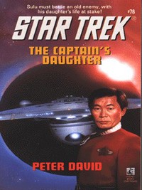 Book Cover for The Captain's Daughter by Peter David