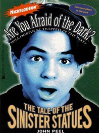 Book Cover for Tale of the Sinister Statues by John Peel