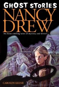 Book Cover for Nancy Drew Ghost Stories by Carolyn Keene, Copyright Paperback Collection Library of Congress