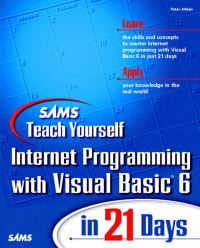 Book Cover for Sams Teach Yourself Internet Programming With Visual Basic 6 in 21 Days by Peter G Aitken