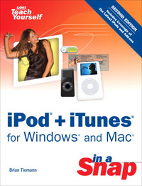 Book Cover for iPod + iTunes for Windows and Mac in a Snap by Brian Tiemann
