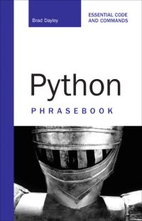 Book Cover for Python Phrasebook by Brad Dayley