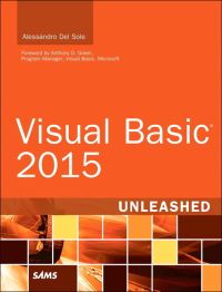 Book Cover for Visual Basic 2015 Unleashed by Alessandro Del Sole