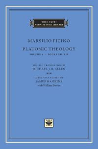 Book Cover for Platonic Theology by Marsilio Ficino, Michael J. B. Allen, James Hankins