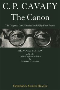 Book Cover for The Canon by Constantine Cavafy, Dana Bonstrom, Stratis Haviaras